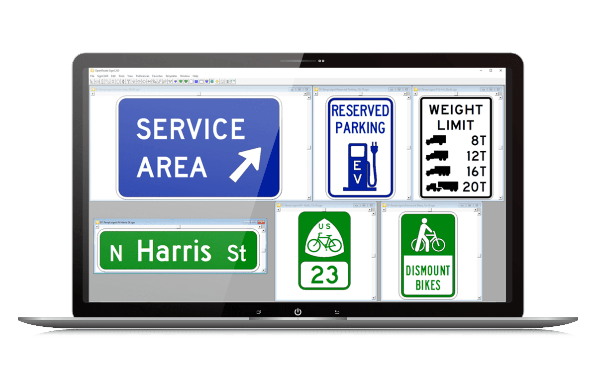 OpenRoads SignCAD | Road Sign Design Software | Bentley Systems