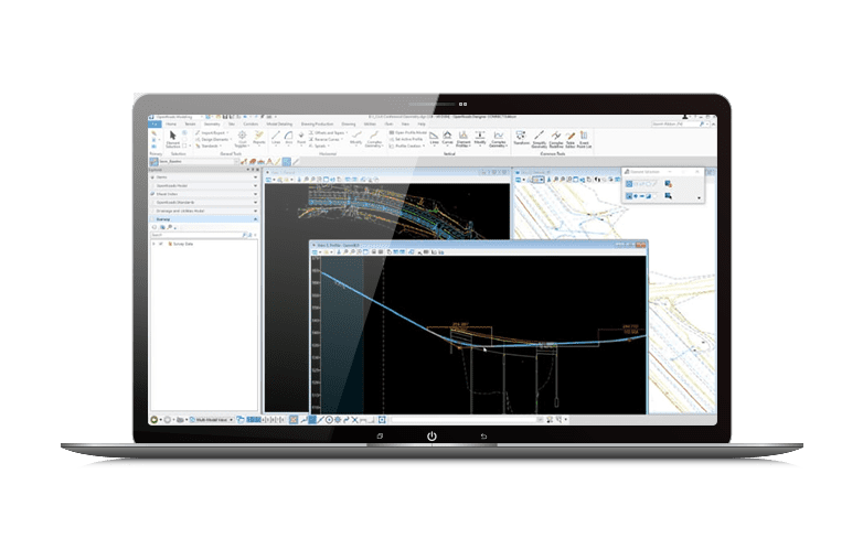 OpenRoads Designer Roadway Design Software Bentley Systems