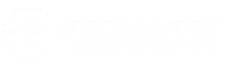The logo of Geomatex Integrated Solutions showcases their brand in a Partner Spotlight, featuring a geometric hexagonal design on the left and their name in bold, uppercase letters on the right.