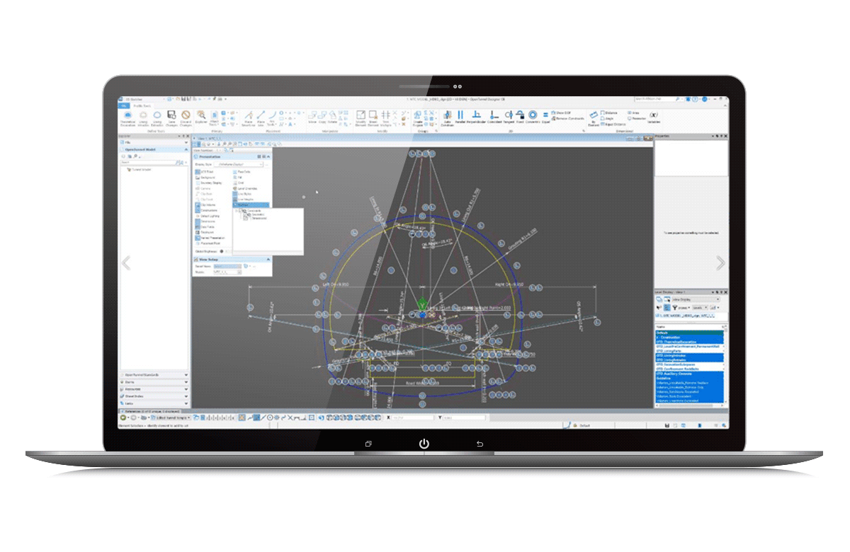 OpenTunnel Designer Bentley Systems Infrastructure Engineering